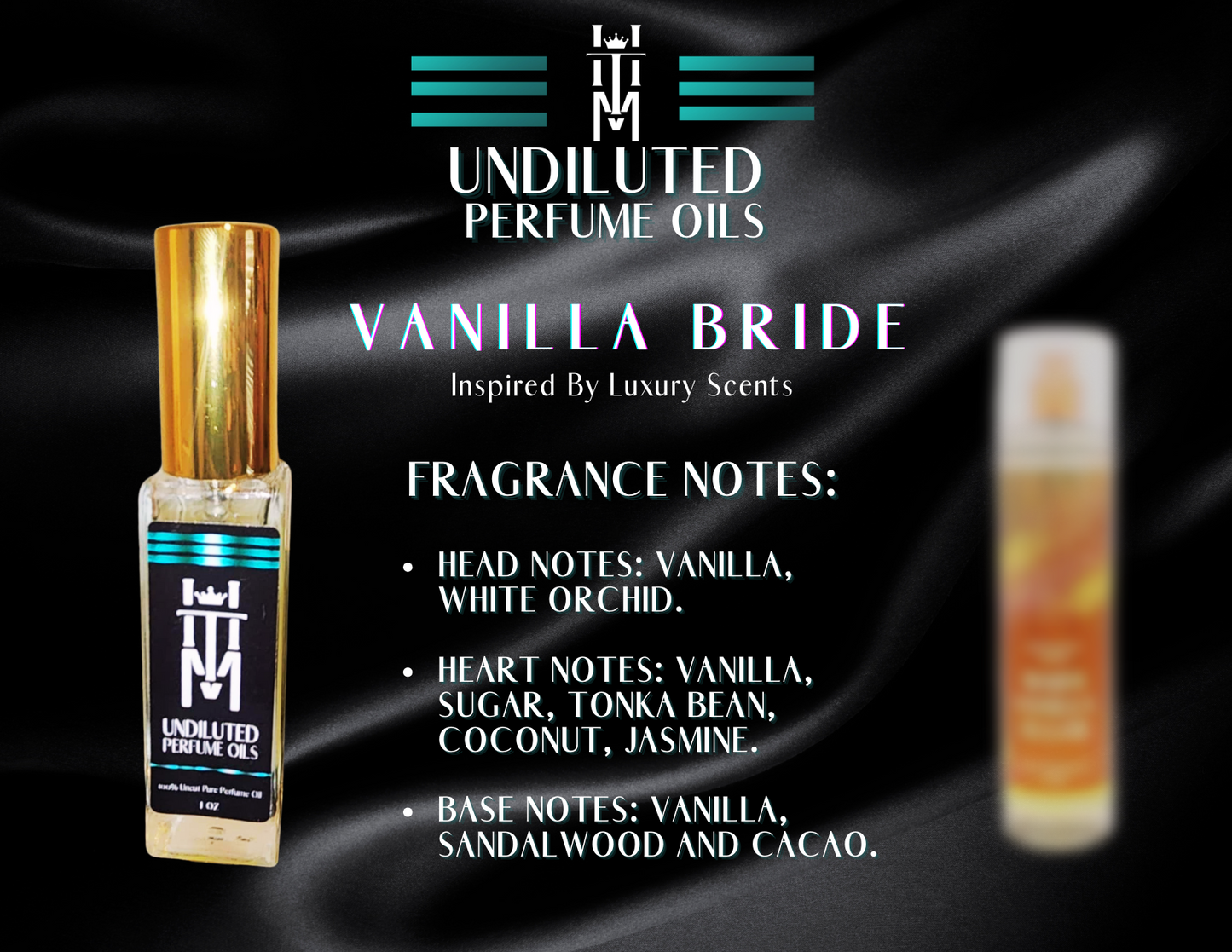 Undiluted Perfume Oils / Pure Fragrance Oils & Concentrates
