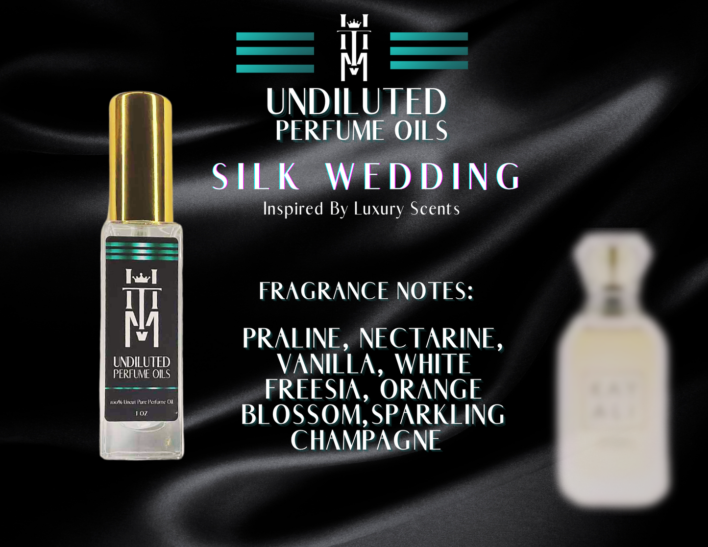 SILK WEDDING: Undiluted Perfume Oils / Pure Fragrance Oils & Concentrates