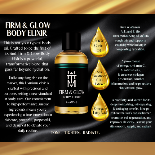 UNSCENTED: Firm & Glow Body Elixir - Sea Buckthorn Oil