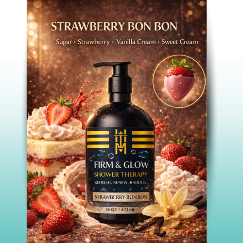 FIRM & GLOW: SHOWER THERAPY - STRAWBERRY BON BON