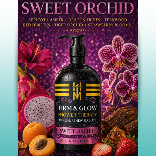 FIRM & GLOW: SHOWER THERAPY - SWEET ORCHID