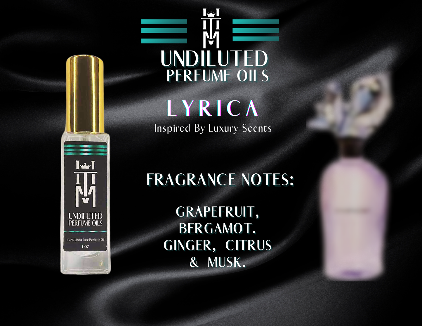 LYRICA: Undiluted Perfume Oils / Pure Fragrance Oils & Concentrates