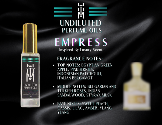 EMPRESS: Undiluted Perfume Oils / Pure Fragrance Oils & Concentrates