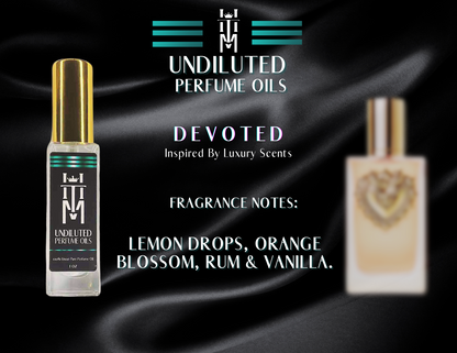 DEVOTED: Undiluted Perfume Oils / Pure Fragrance Oils & Concentrates