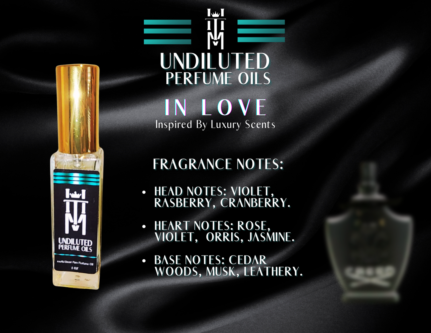 Undiluted Perfume Oils / Pure Fragrance Oils & Concentrates