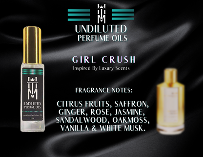 GIRL CRUSH: Undiluted Perfume Oils / Pure Fragrance Oils & Concentrates