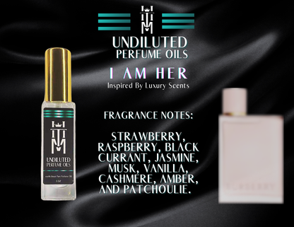 I AM HER: Undiluted Perfume Oils / Pure Fragrance Oils & Concentrates
