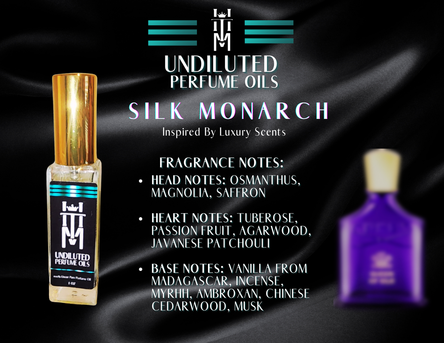 Undiluted Perfume Oils / Pure Fragrance Oils & Concentrates