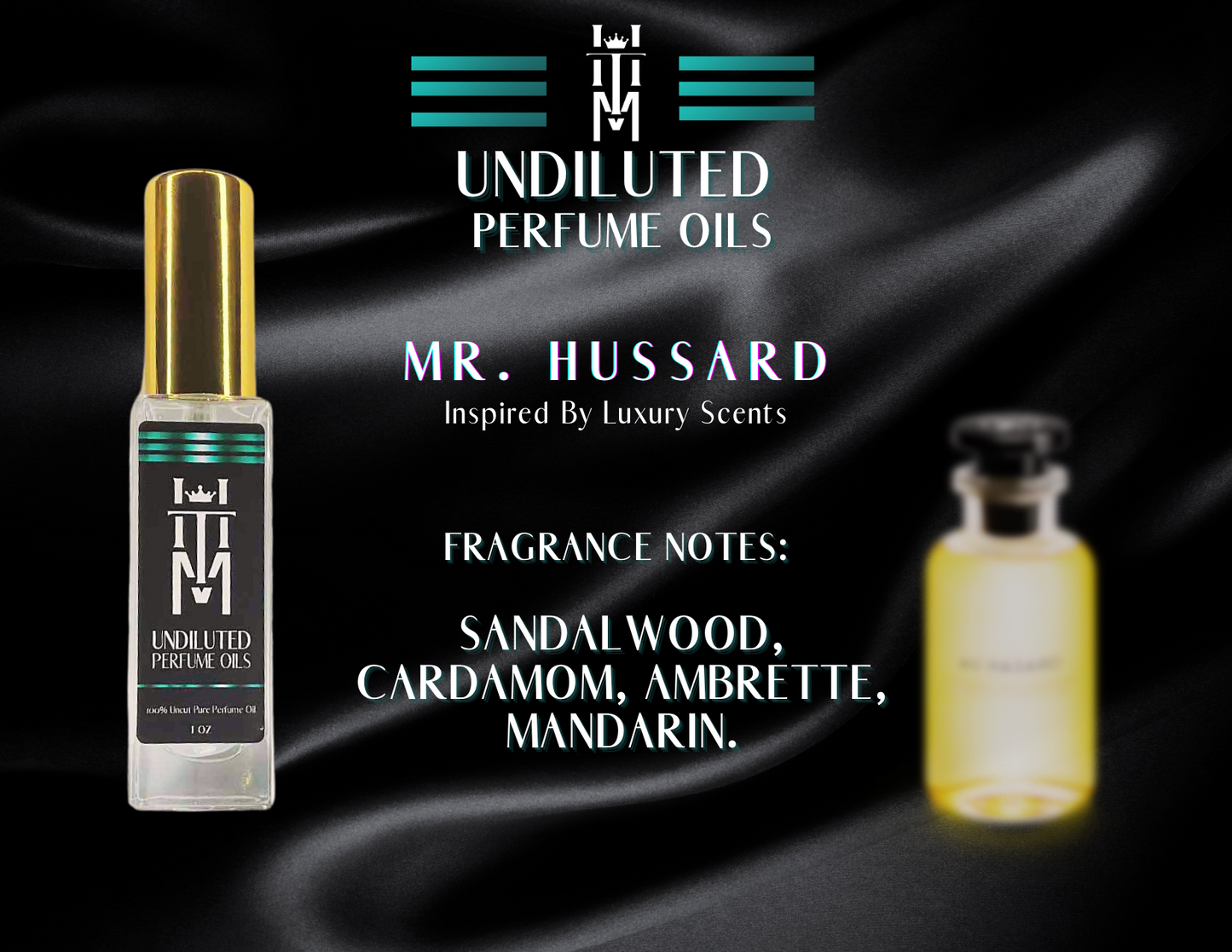 MR. HUSSARD: Undiluted Perfume Oils / Pure Fragrance Oils & Concentrates