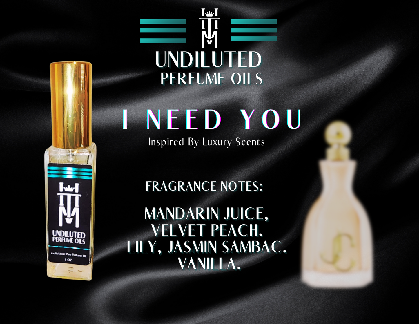 Undiluted Perfume Oils / Pure Fragrance Oils & Concentrates