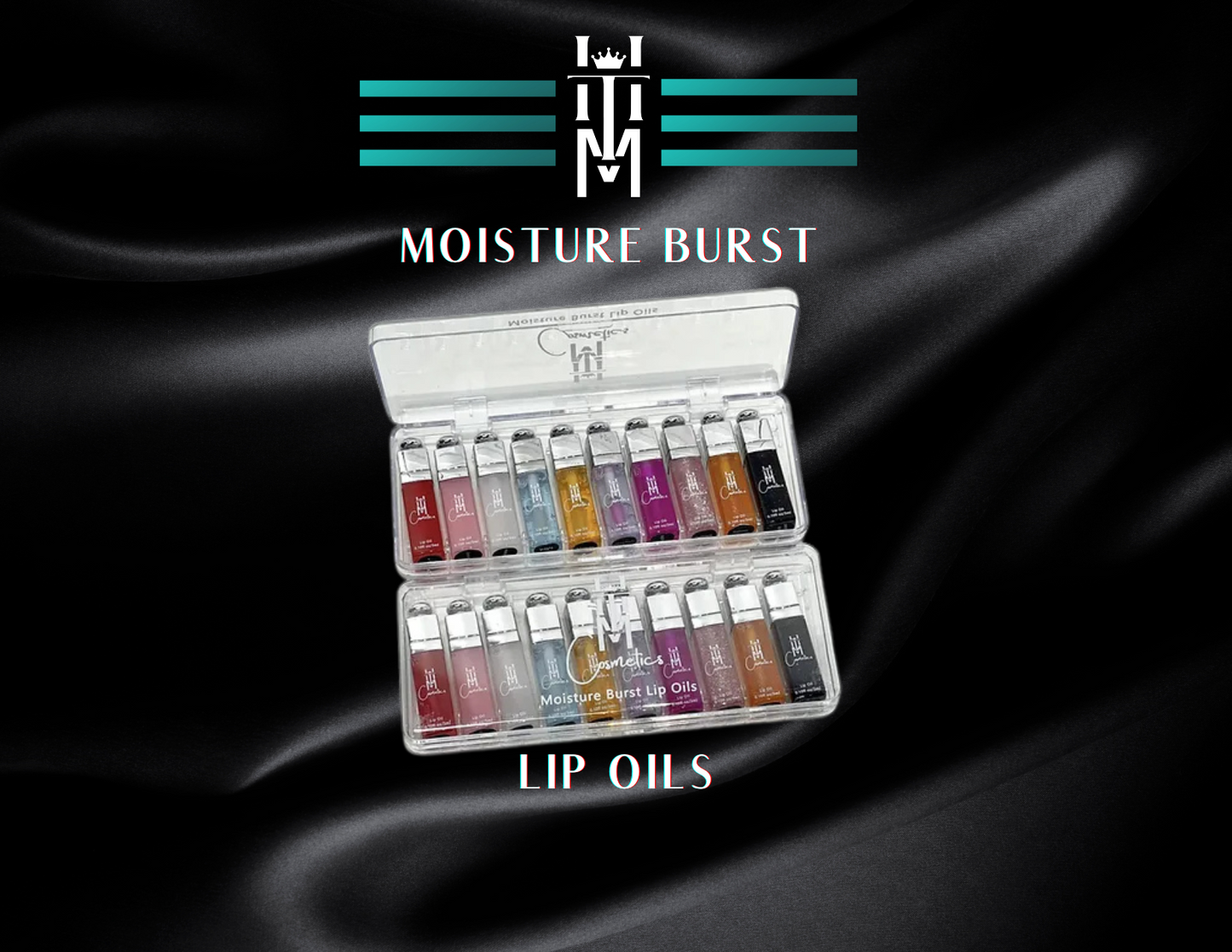 MOISTURE BURST LIP OIL KIT: 10 luxurious lip oils