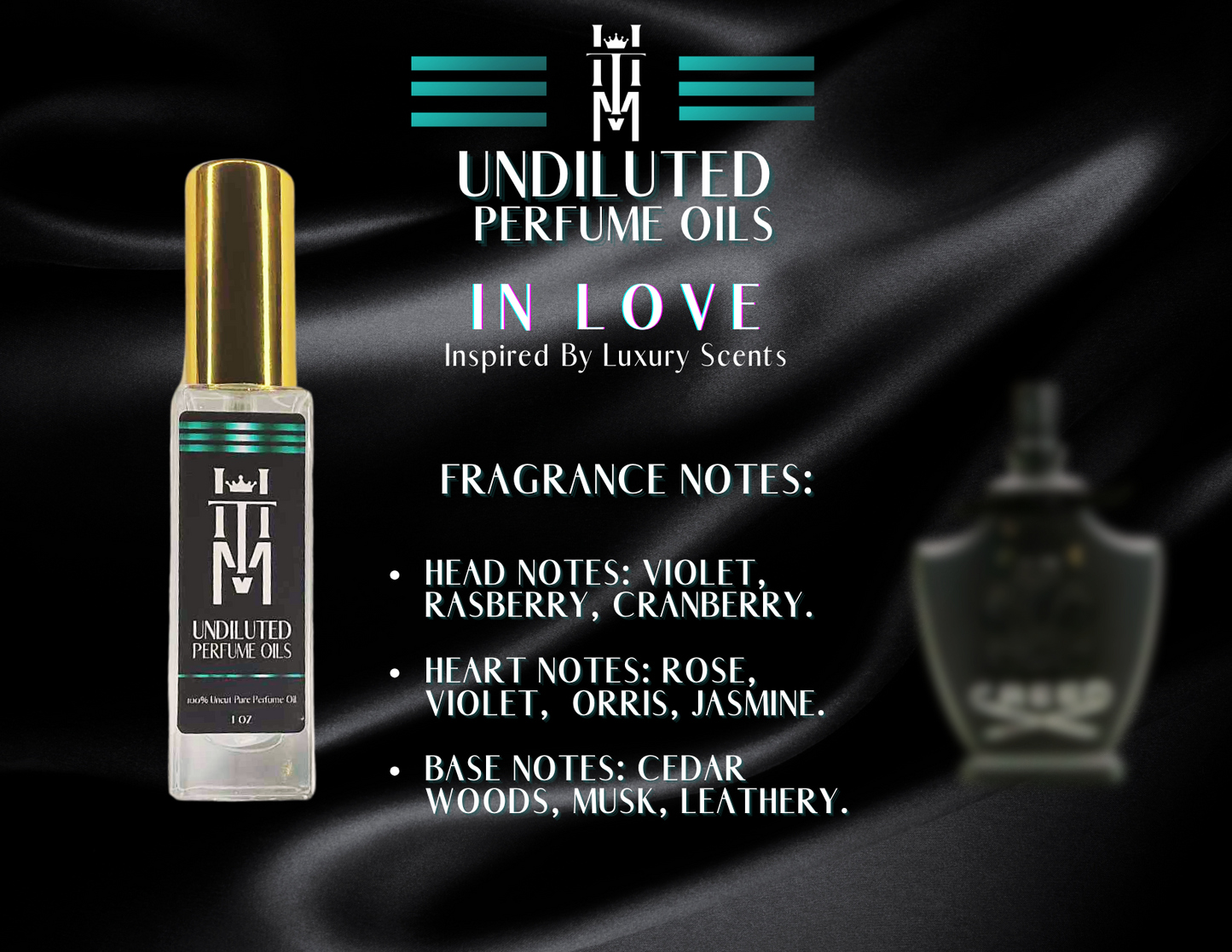 IN LOVE: Undiluted Perfume Oils / Pure Fragrance Oils & Concentrates