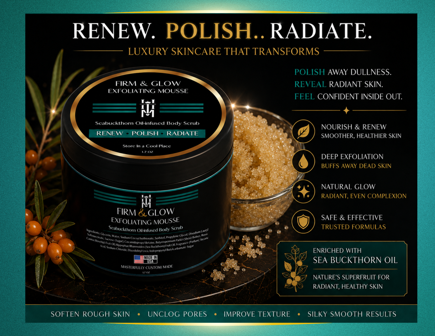 Luxe Renewal Cream & Exfoliating Mousse