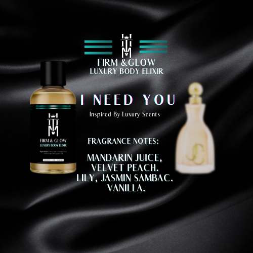 Firm & Glow Body Elixir Luxury Scents - Sea Buckthorn I NEED YOU