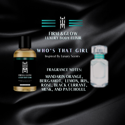 Firm & Glow Body Elixir Luxury Scents - Sea Buckthorn WHO'S THAT GIRL