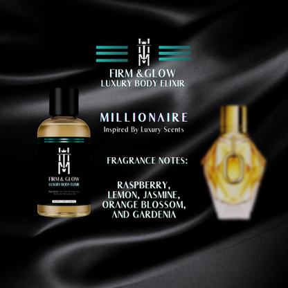 Firm & Glow Body Elixir Luxury Scents - Sea Buckthorn MILLIONAIRE