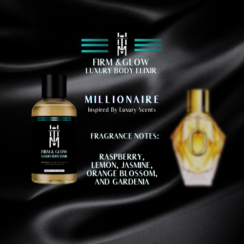 Firm & Glow Body Elixir Luxury Scents - Sea Buckthorn MILLIONAIRE
