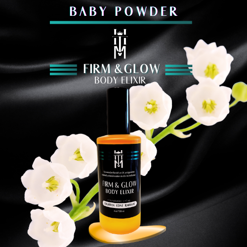 BABY POWDER: Firm & Glow Body Elixir - Sea Buckthorn Oil