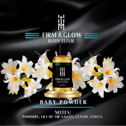 BabyPowder- FIRM & GLOW ELIXIRS - SIGNATURE SCENTS (1 FL OZ)