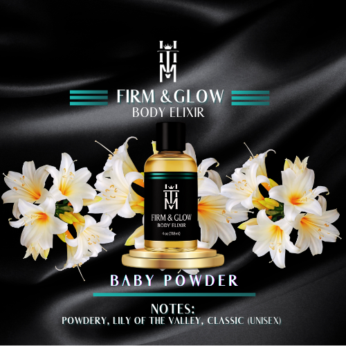 BabyPowder- FIRM & GLOW ELIXIRS - SIGNATURE SCENTS (1 FL OZ)