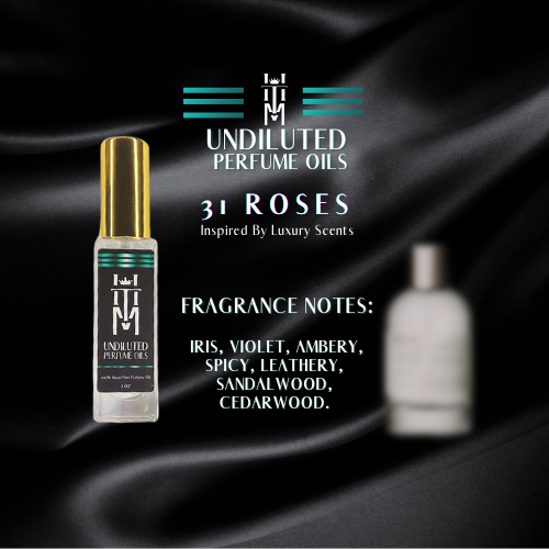 31 ROSES (3ml Sample Size) UNDILUTED Perfume Oils