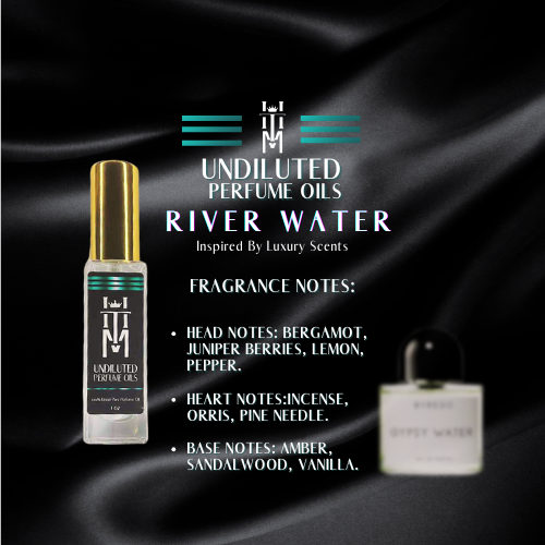 RIVER WATER: Undiluted Perfume Oils / Pure Fragrance Oils & Concentrates