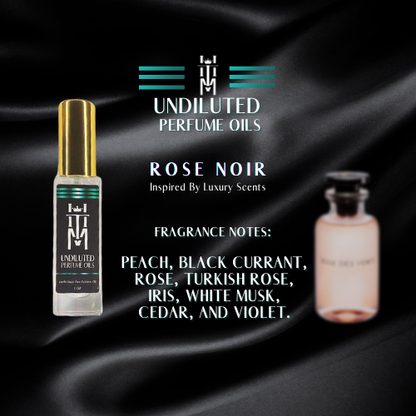 ROSE NOIR: Undiluted Perfume Oils / Pure Fragrance Oils & Concentrates