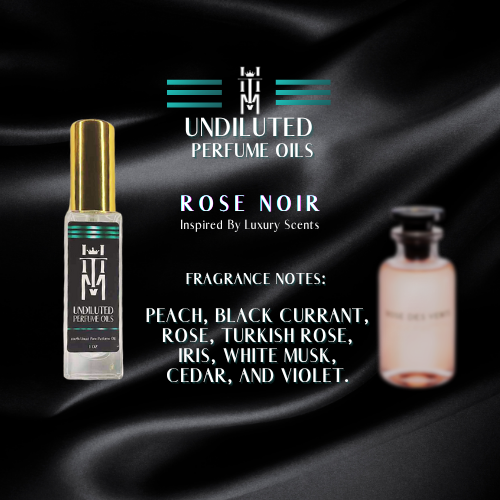 ROSE NOIR: Undiluted Perfume Oils / Pure Fragrance Oils & Concentrates