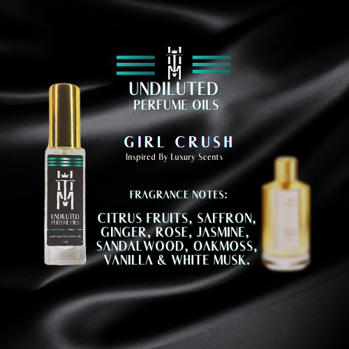 GIRL CRUSH: Undiluted Perfume Oils / Pure Fragrance Oils & Concentrates