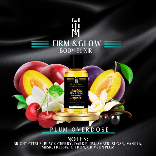 THE FALL COLLECTION: Firm & Glow Body Elixir -  Plum Overdose