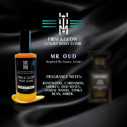 MR. OUD: Firm & Glow Luxury Body Elixir - Inspired Scent - Sea Buckthorn