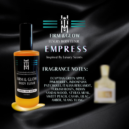 EMPRESS: Firm & Glow Body Luxury Elixir - Inspired Scent - Sea Buckthorn