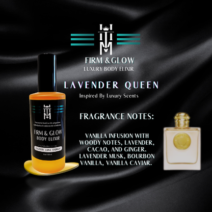 LAVENDER QUEEN: Firm & Glow Luxury Body Elixir - Inspired Scents - Sea Buckthorn