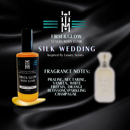 SILK WEDDING: Firm & Glow Luxury Body Elixir - Inspired Scent - Sea Buckthorn