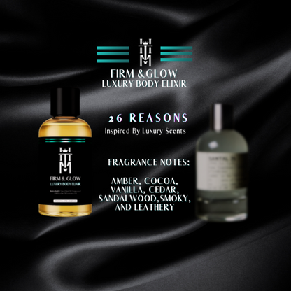 Firm & Glow Body Elixir Luxury Scents - Sea Buckthorn - 26 Reasons