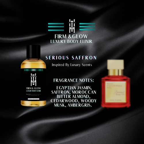 Firm & Glow Body Elixir Luxury Scents - Sea Buckthorn -  Serious Saffron