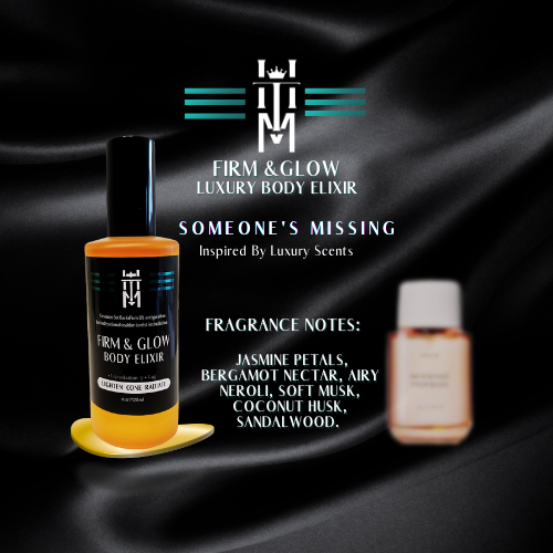 SOMEONE'S MISSING: Firm & Glow Luxury Body Elixir - Inspired Scent - Sea Buckthorn