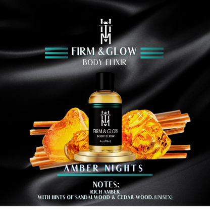 Amber Nights Firm & Glow Body Elixir Sea Buckthorn 1oz sample size