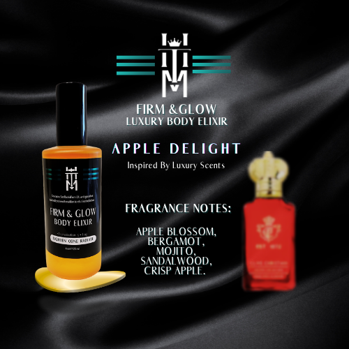 APPLE DELIGHT: Firm & Glow Luxury Body Elixir - Inspired Scent - Sea Buckthorn