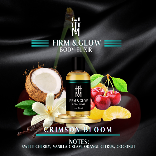 CRIMSON BLOOM: Firm & Glow Body Elixir - Sea Buckthorn Oil