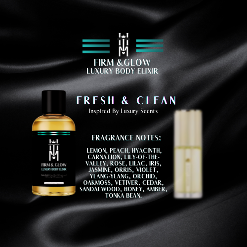 Firm & Glow Body Elixir Luxury Scents - Sea Buckthorn -  Fresh & Clean