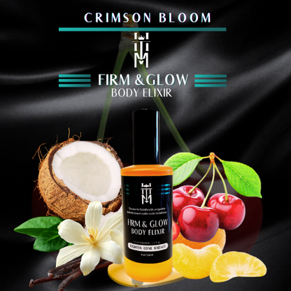 CRIMSON BLOOM: Firm & Glow Body Elixir - Sea Buckthorn Oil