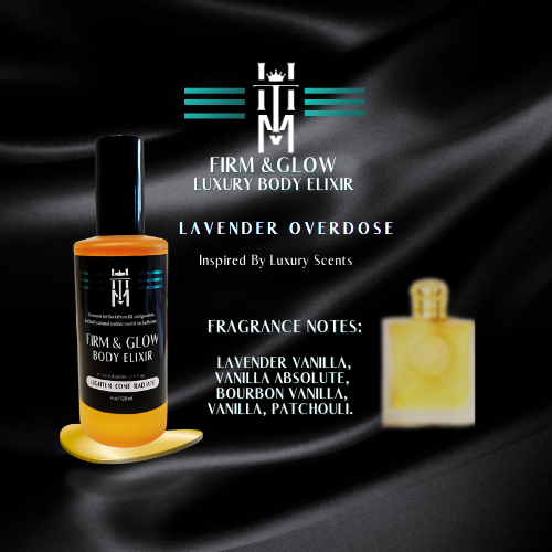 LAVENDER OVERDOSE: Firm & Glow Luxury Body Elixir Scents - Sea Buckthorn