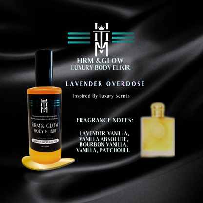 LAVENDER OVERDOSE: Firm & Glow Luxury Body Elixir Scents - Sea Buckthorn