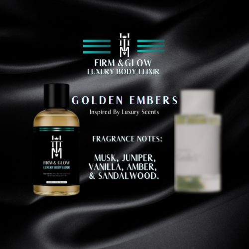 Firm & Glow Body Elixir Luxury Scents - Sea Buckthorn - GOLDEN EMBERS