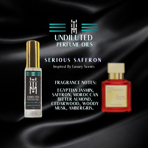 Serious Saffron: Undiluted Perfume Oils / Pure Fragrance Oils & Concentrates