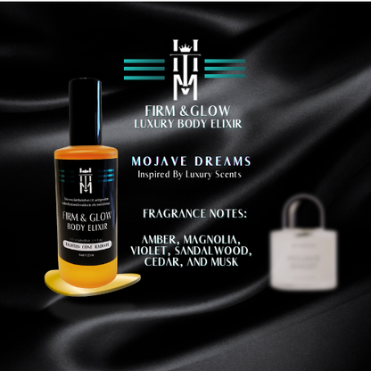Firm & Glow Body Elixir Luxury Scents - Sea Buckthorn - MOJAVE DREAM