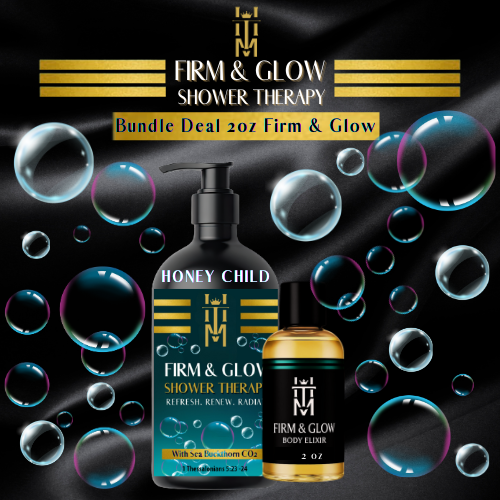 FIRM & GLOW: SHOWER THERAPY - HONEY CHILD