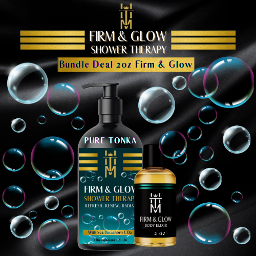 FIRM & GLOW: SHOWER THERAPY - PURE TONKA