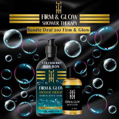 FIRM & GLOW: SHOWER THERAPY - STRAWBERRY BON BON